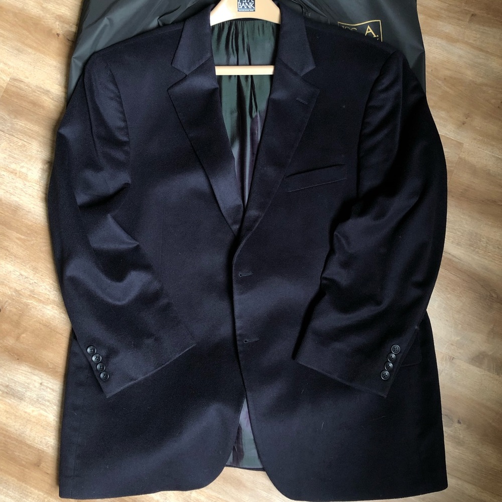 VINTAGE 60S LORDS OF LONDON DARK NAVY BLAZER
